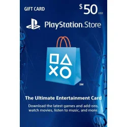 $50 US PlayStation Store Gift Card [Digital Code] - PSN